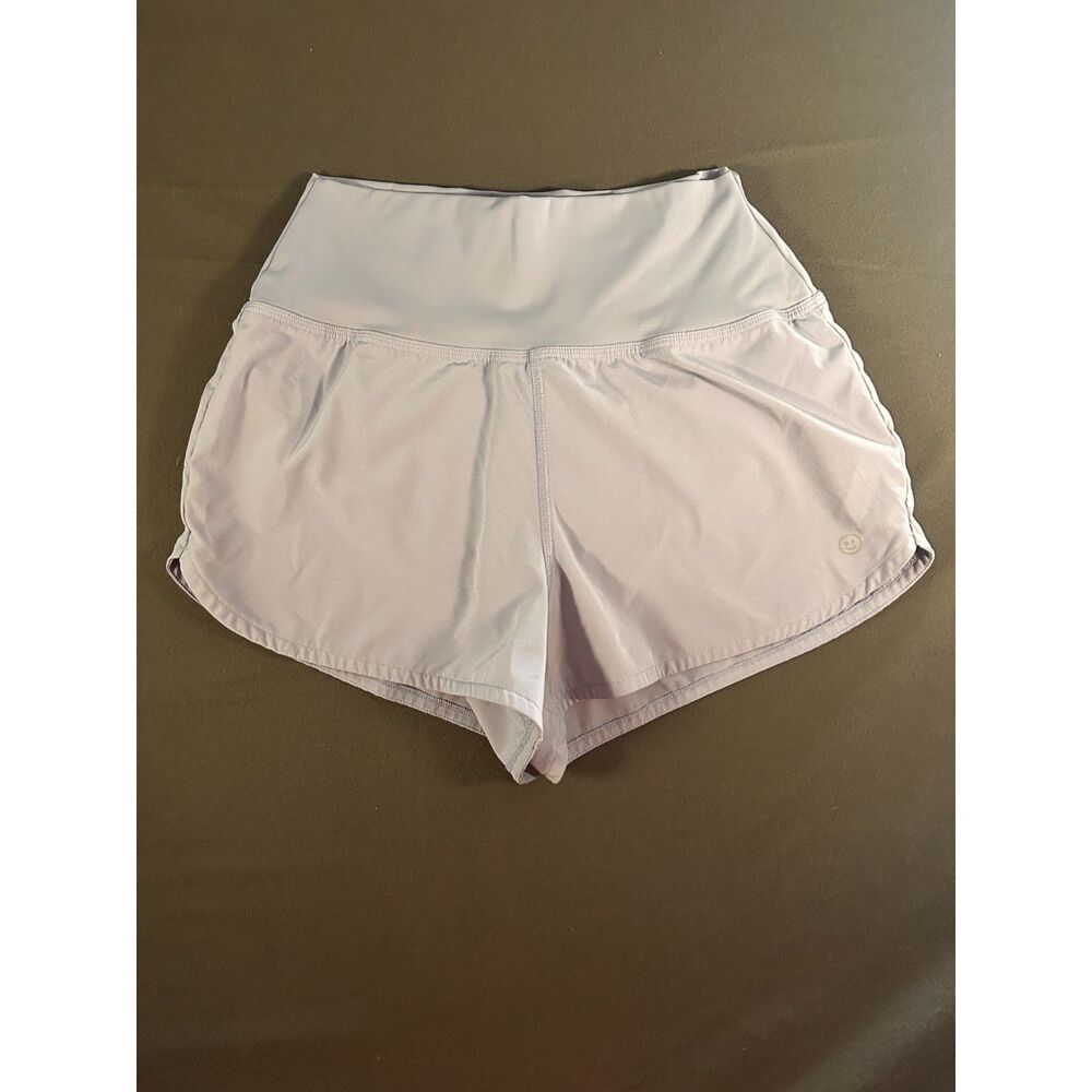 Lululemon Style It Girl Gilly Hicks High Rise Active Running Shorts Purple S